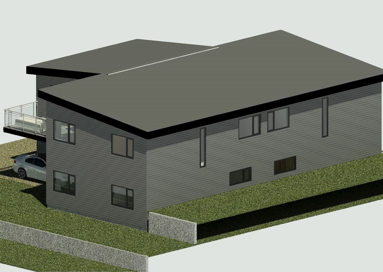 Rognstad Eiendom Elvebredden Hurdal Fasade Øst hus