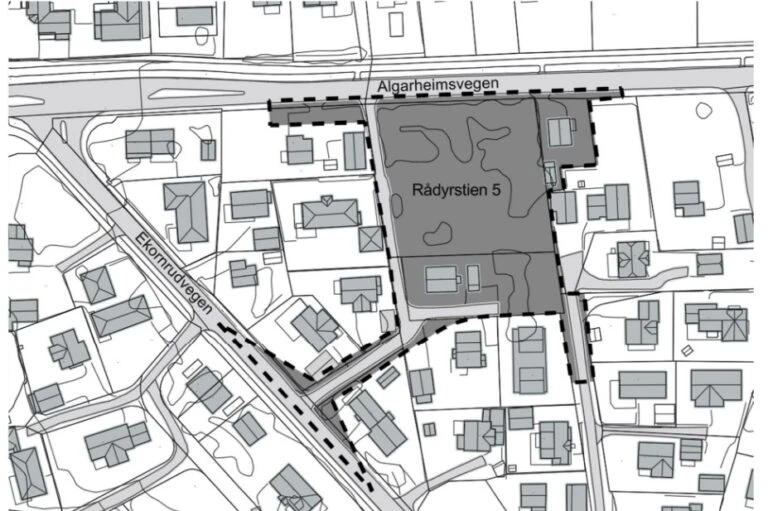 Rådyrstien 5 Plangrense