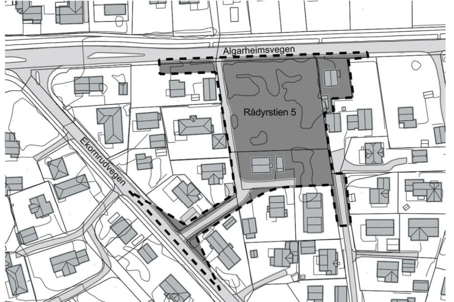 Rådyrstien 5 Plangrense